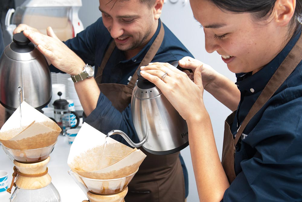 Lavazza coffee making training