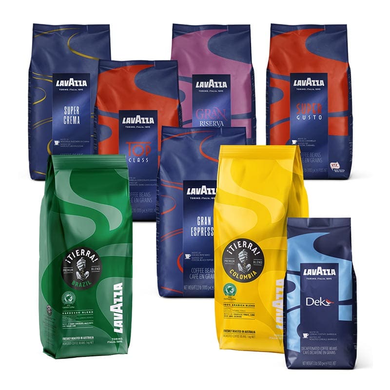 Coffee for Lavazza branded Cafes