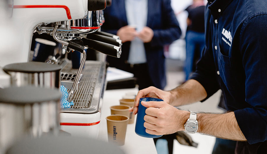 healthcare coffee making training